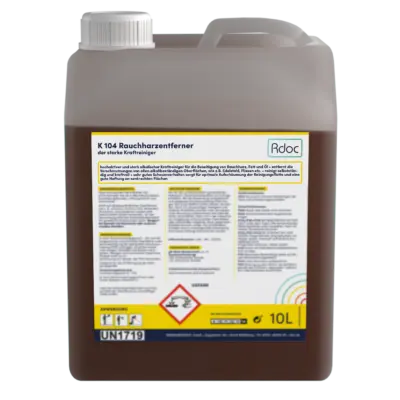 produkt Bild von K 104 Rauchharzentferner auf durchsichtiegen Hintergrund