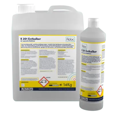 produkt Bild von K 201 Entkalker auf durchsichtiegen Hintergrund