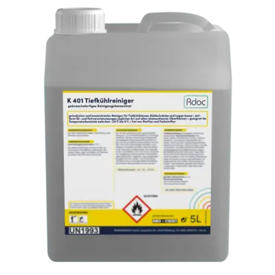 produkt Bild von K 401 Tiefkühlreiniger auf durchsichtiegen Hintergrund
