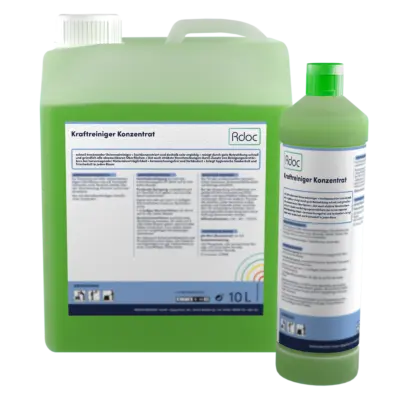 produkt Bild von Kraftreiniger Konzentrat auf durchsichtiegen Hintergrund