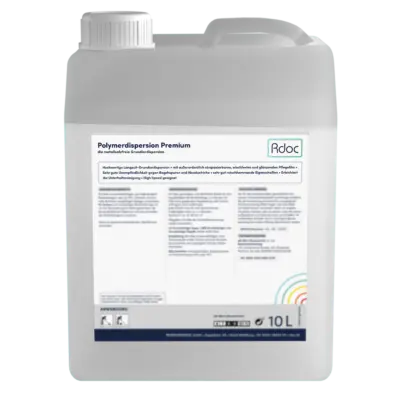 produkt Bild von Polymerdispersion Premium auf durchsichtiegen Hintergrund